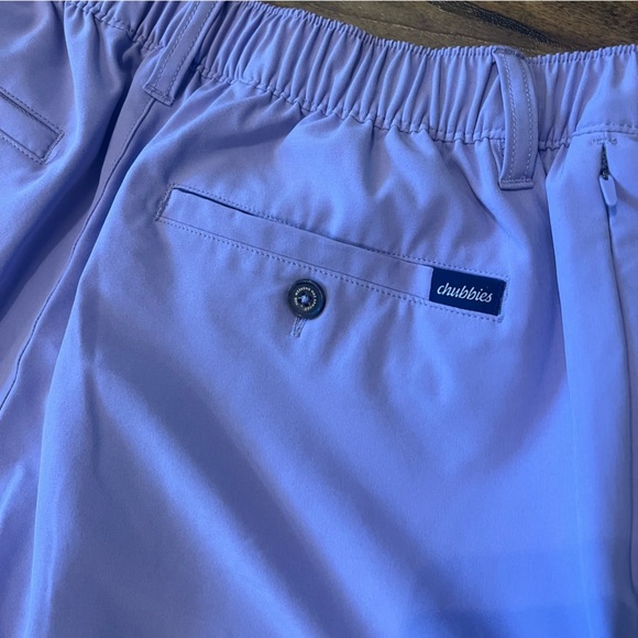 CHUBBIES Men’s Lilac Performance Shorts Size Medium EUC - Picture 6 of 6